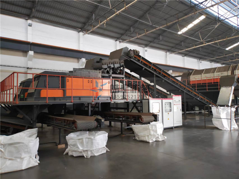 易拉罐破碎机金属91看片淫黄大片设备客户现场实拍图片